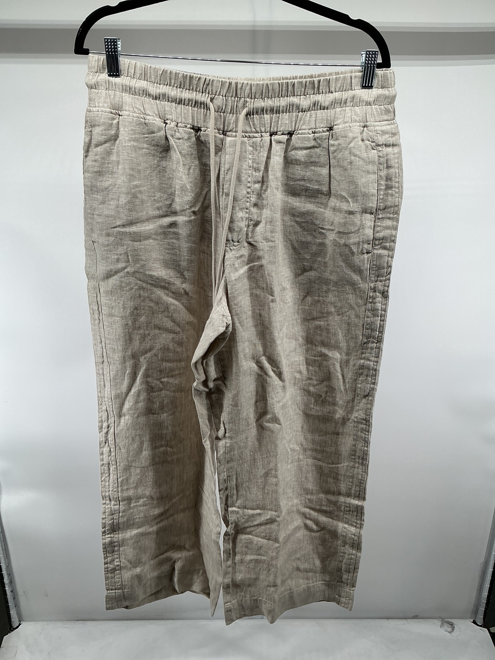 100% European Linen Wide Leg Pants - 28"